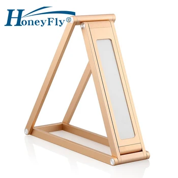 

HoneyFly LED Desk Lamp 3W USB Rechargeable Multi-function Foldable LED Table Light Dimmable Aluminium Alloy Family Hotel Reading