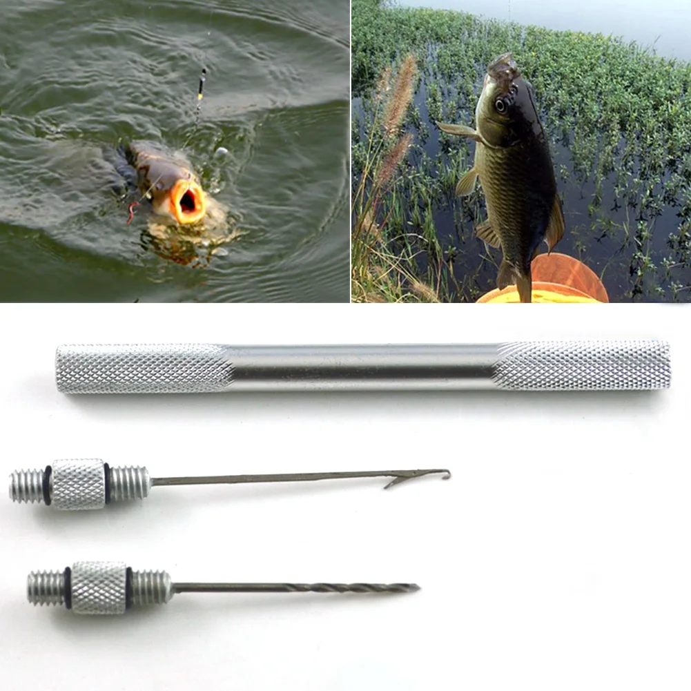 

High Quality Aluminum Boilie Needle Baiting Tool Multiple Function Boilie Loading Device Carp Fishing for Bait Load