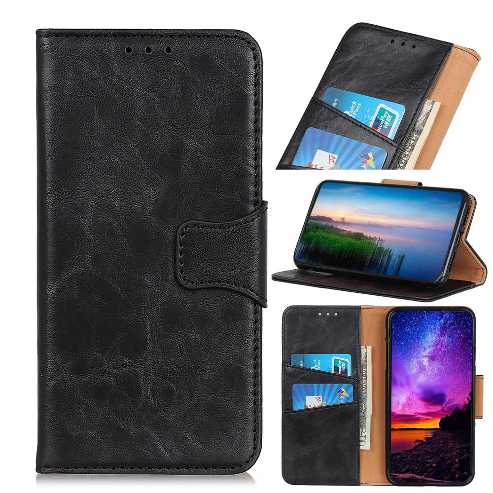 Кожаный чехол-книжка в стиле ретро для Samsung Galaxy J3 J5 J7 2017 чехол S8 S9 S10 5G S10e A8 J4 J6 Prime A6