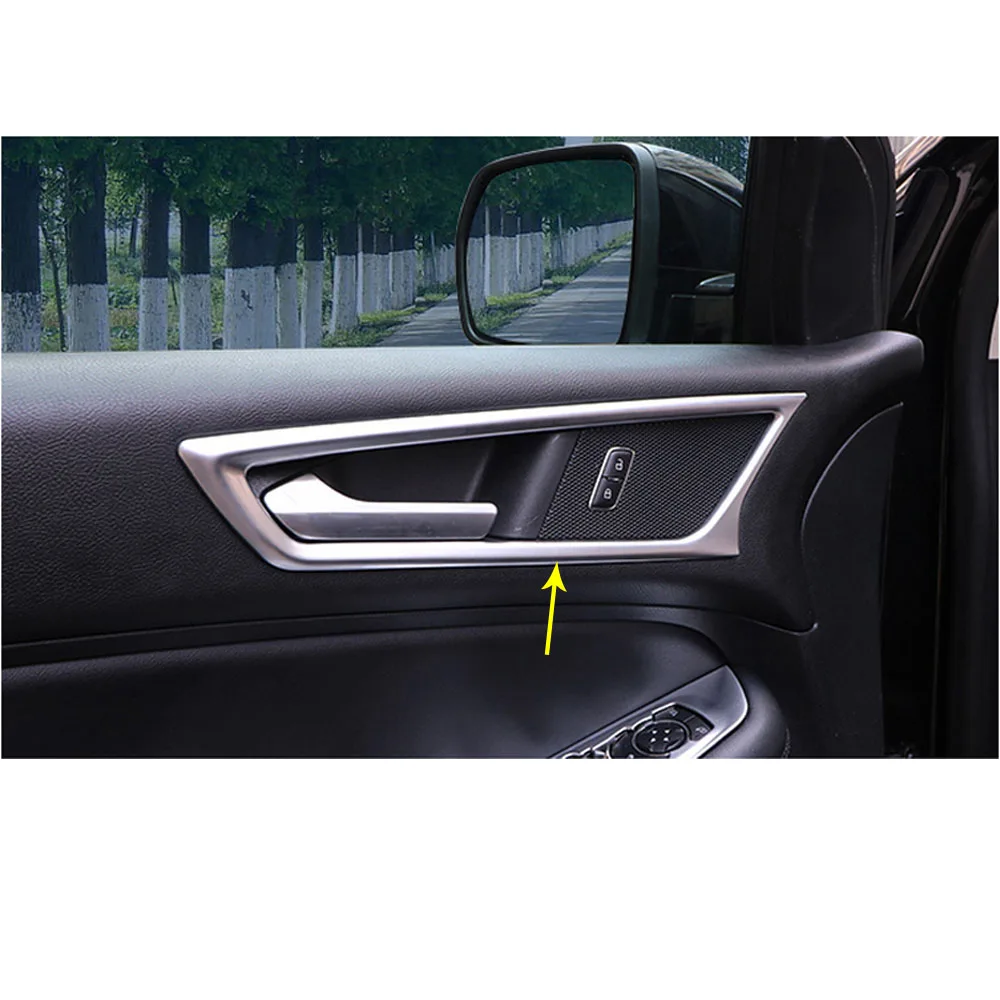 Для Ford EDGE 2015 2016 2017 2018 защита автомобиля детектор ручка отделка Литье двери