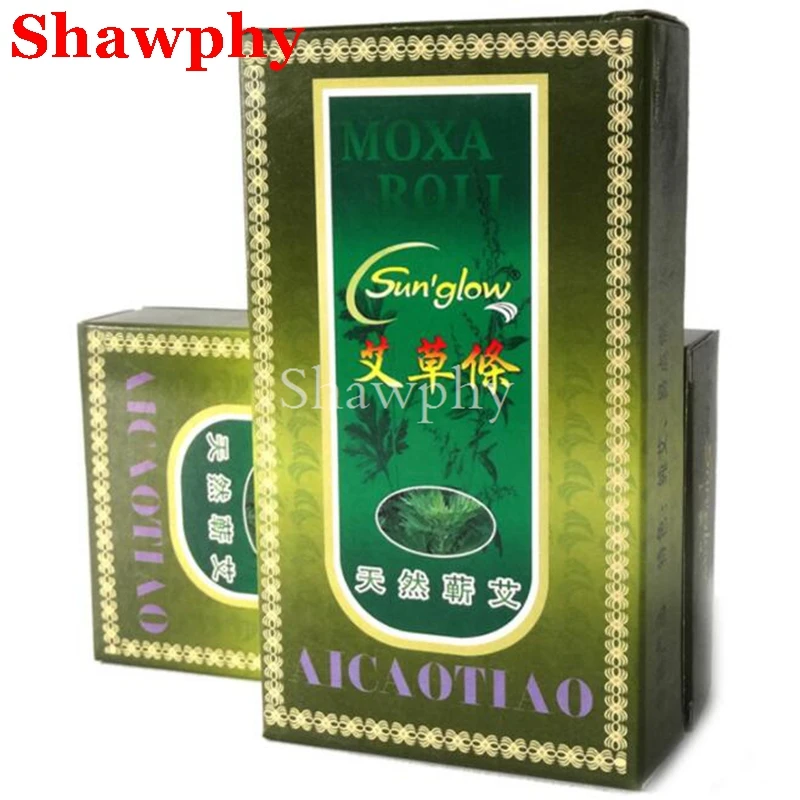 100 шт./лот чистый черный бездымный Moxa рулон Stick Moxibustion | Красота и здоровье