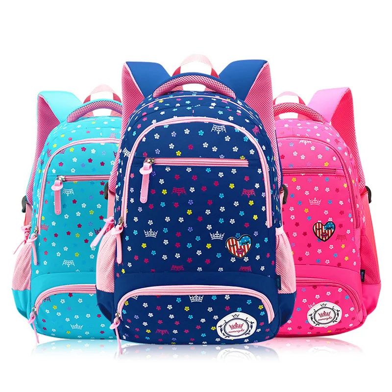 Большой Вместительный школьный рюкзак для девочек модная школьная сумка Детский