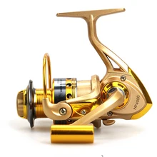 Распродажа, предварительно загружаемое спиннинговое колесо 12 BB Передаточное отношение 5,5: 1 1000-3000 4000-7000 серии, поддельные приманки, рыболовные лески
