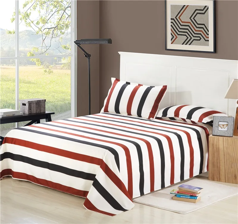  1pc bed sheet sabanas cama Sheets of single bed sheets for students' dormitories 1.8 meters and dou