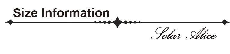 Size Information