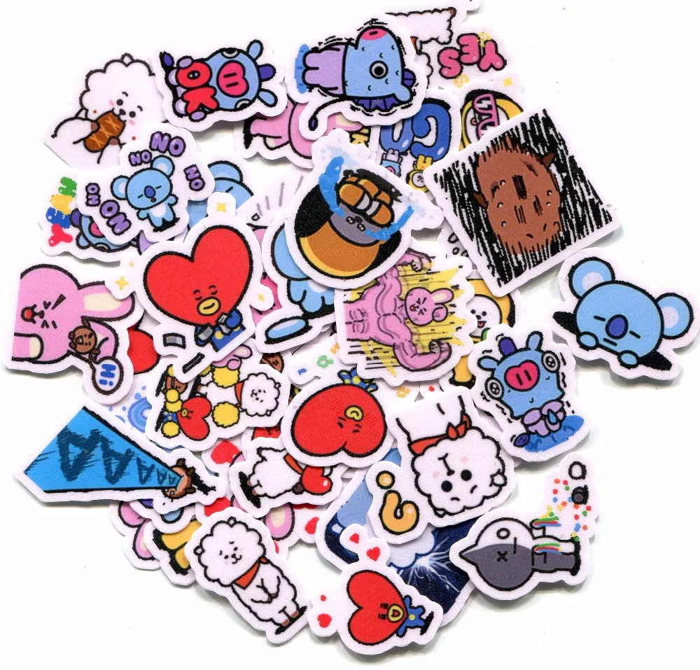 Shihkuanlove Fate Destiny Comprar 40 Pcs Lote Bt21 Etiqueta Brinquedos Meninos Bangtan Bts Presentes Adesivos A Prova D Agua E Oilproof Vidro Computador Mochila Moda Baratas Online Preco