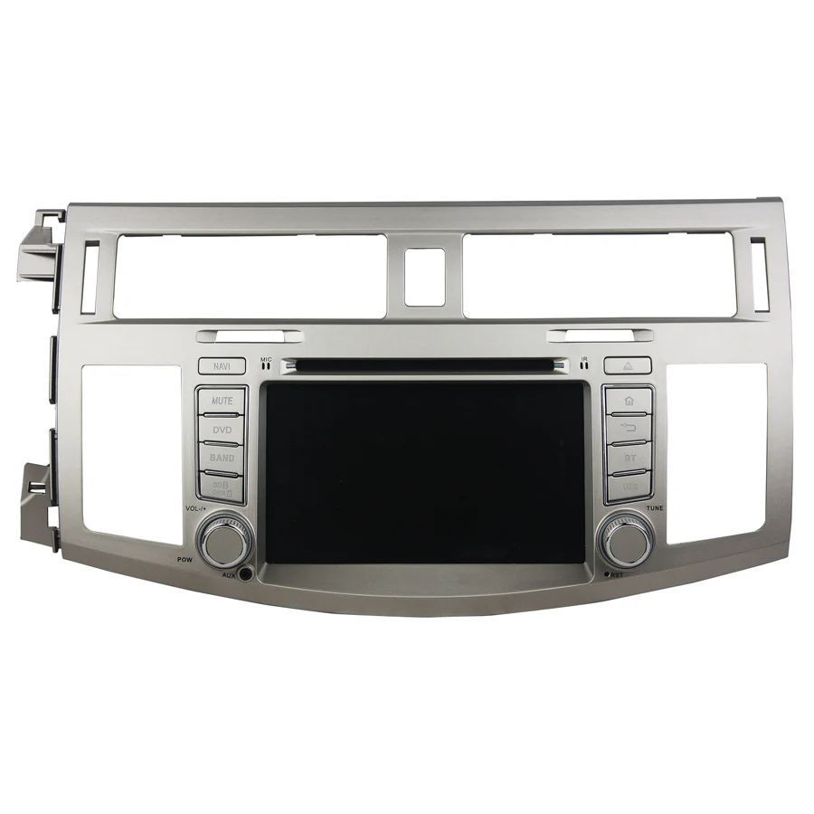 Cheap Navirider Android 9.0 CAR Radio player for Toyota Avalon 2008 DVD car gps Head unit Multimedia support aux camera and steering 4