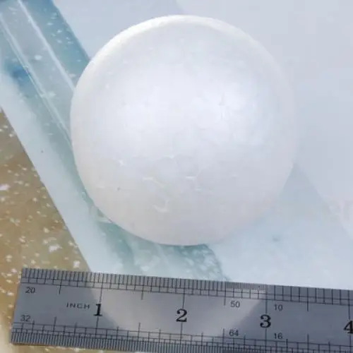 10pcs 7cm White Styrofoam Polystyrene Balls For DIY Craft Modelling Making NEW