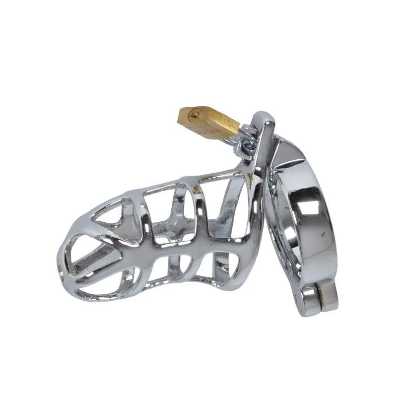 Male Chastity Device Stainless Steel Penis Chastity Cage Lock Sex Product for Men 40mm/45mm/50mm