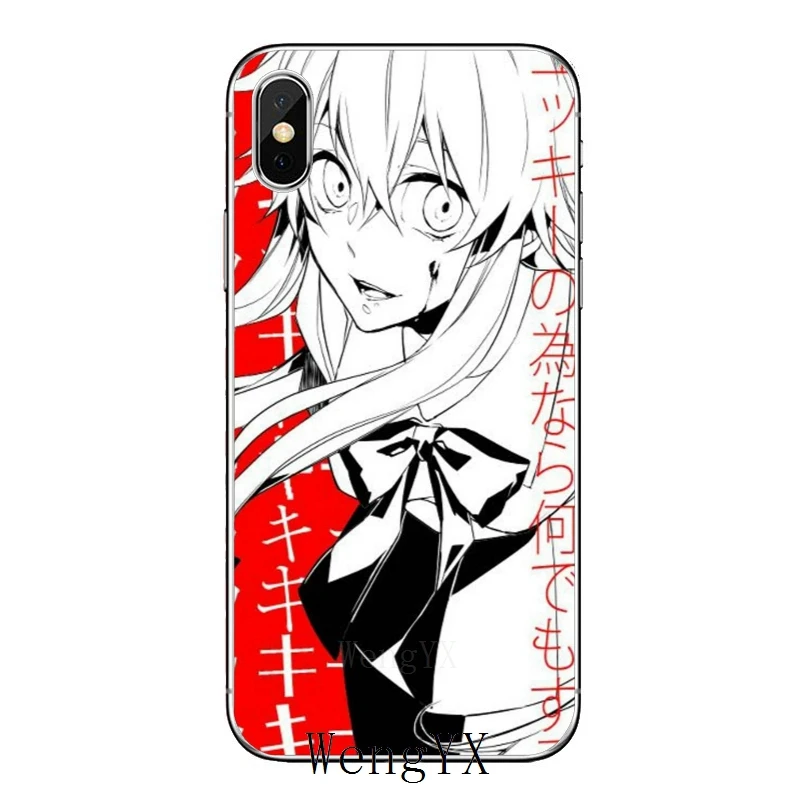 Мягкий чехол из ТПУ для телефона аниме Mirai Nikki Future Diary Apple iPhone X XR XS Max 8 7 6s 6 plus SE 5s 5c 5