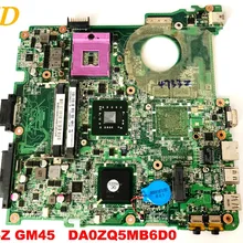 Для ноутбука ACER 4733Z материнская плата 4733Z GM45 DA0ZQ5MB6D0 протестирована хорошая