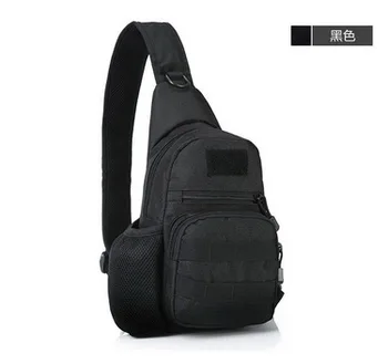 

by dhl or ems 50pcs 2017 New Men 1000D Nylon Military Travel Water Bottle Shoulder Messenger Sling Pack Chest Waterproof Bag