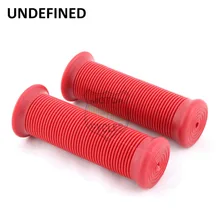Красный мотоцикл Винтаж мотоциклетные подряд мягкие резиновые 7/" рукоятки руля Измельчитель 1 пара для Suzuki Kawasaki Yamaha неопределенных