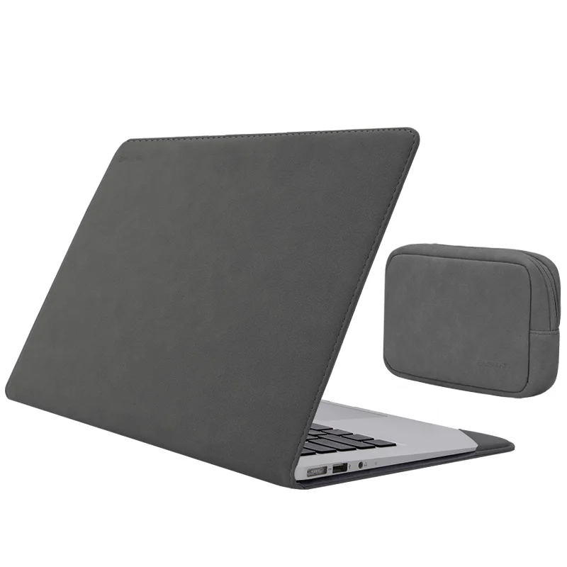 

Bestjing Simple Laptop Notebook Sleeve Case Cover With Small Charger Carrying Bag For Apple Macbook Air Pro Retina Drop Shipping
