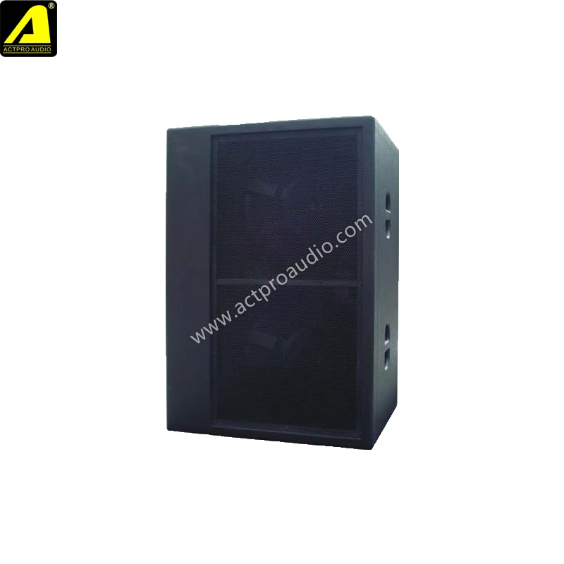 

ACTPRO.AUDIO Active Subwoofer with 2X18 inch sobwoofer Outdoor and indoor supper low frequency high power performance speaker