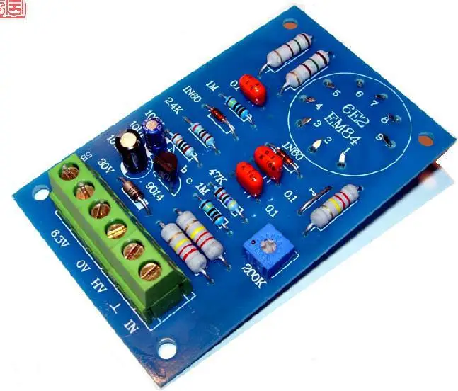 

Free Shipping! High sensitivity 6E2 driver board VU volume level indicator, including tube 6E2