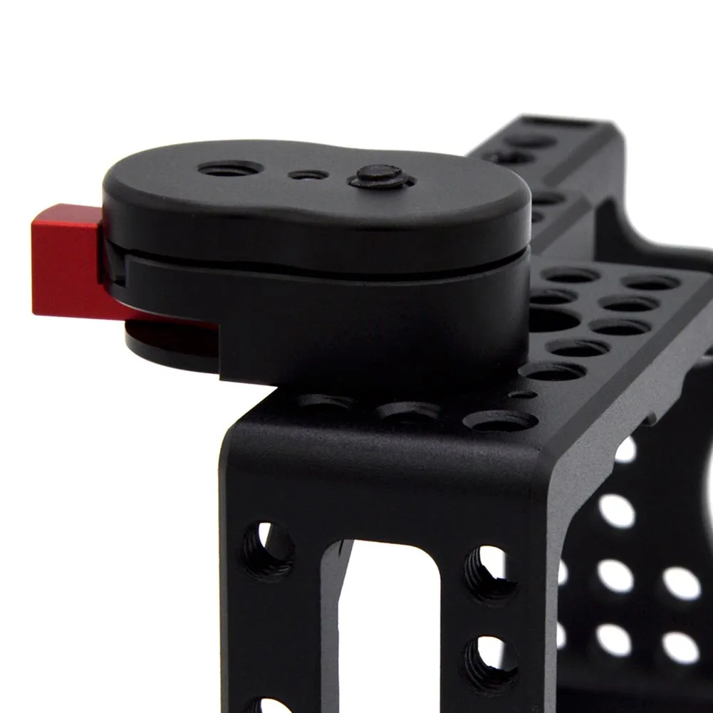 

Mini Field Monitor Quick Release Plate for LCD Monitor Magic Arm LED Light Camera Camcorder Rig XJ66