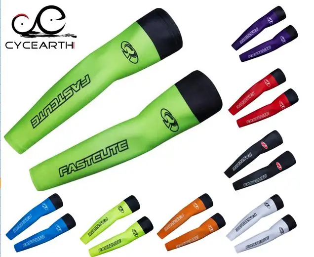 Prix pour FASTCUTE 2016 Unisexe D'été Vélo Lycra Cyclisme Bras Manches Protection UV Bras Manches Respirant Vélo Bras Couvre Prix pour FASTCUTE 2016 Unisexe D'été Vélo Lycra Cyclisme Bras Manches Protection UV Bras Manches Respirant Vélo Bras Couvre