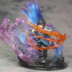 22 см Аниме Драконий жемчуг Sasuke фигурки «Наруто» Sasuke рисунок Uchiha Sasuke Figura коллекционные куклы Коллекционная Figuine