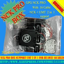 GPG NCK Pro Box Поддержка NCK umt 2 в 1 с 16 Кабели Полный активирована/разблокировать и ремонт и для Huawei flash
