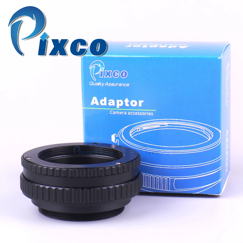 

M42 Lens Adjustable Focusing Helicoid Macro Tube 22-42mm/10-13.5mm + Lens Adapter M42/C Mount Lens to for Fuji FX Camera