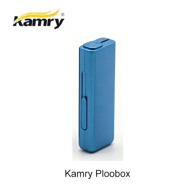 Электронная сигарета Kamry ploom box Kamry Ploobox 310 мАч с аккумулятором, испаритель сухих трав для нагрева, tabcco - Цвет: Синий