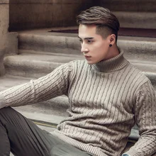 Turtle Knit Double Collar Sweater