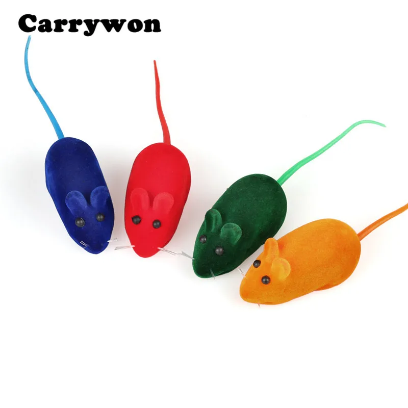 Cat Toys Squeak Noise Rat Little Mouse Toy Cat Pet Toy Novelty Cartoon