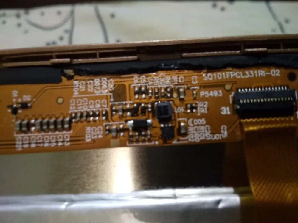 

625 A+ Second hand 10.1" Touch Screen LCD display For Tablet SQ101FPCL331R1-02 31pin LCD Screen Digiziter Replacement Part
