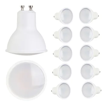 

10pcs/lot GU10 LED Lamp Spotlight Bulb 7W lampara 220V gu10 bombillas led Lampada Spot light 7W Replace 60W Halogen Lamps