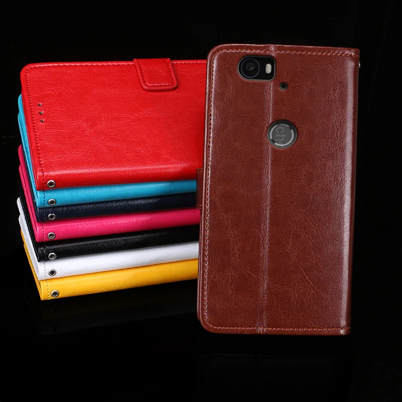 For Huawei Nexus 6P Case Business Style Stand Flip PU Leather Wallet
