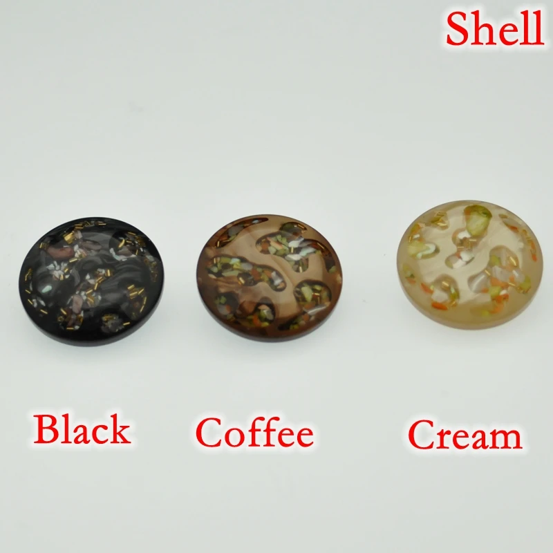 Free Shipping NEW 38mm Handmade Italian craft Resin Buttons sewing buttons for Fur coats,clothing accessories 3 Colors