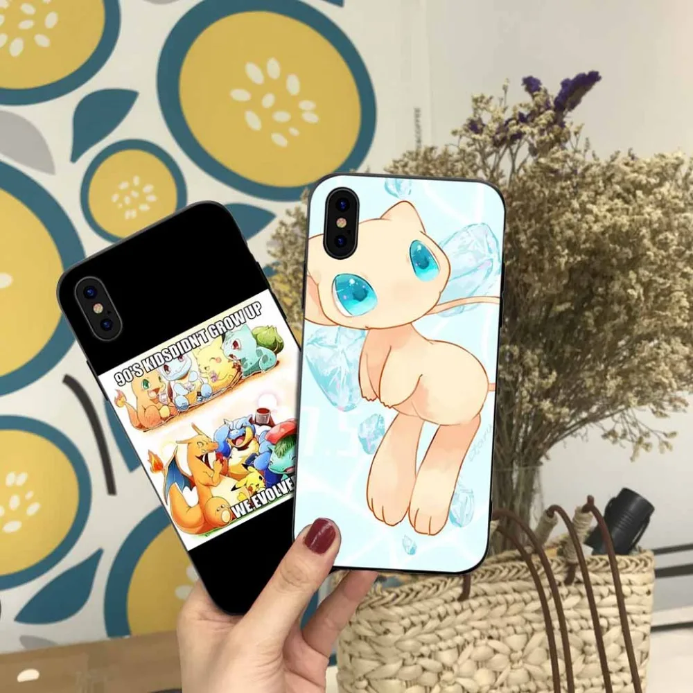 

Pokemon Phone Cases Cover For Samsung Galaxy S10 e S9 S8 S7 S6 Edge Plus Soft case