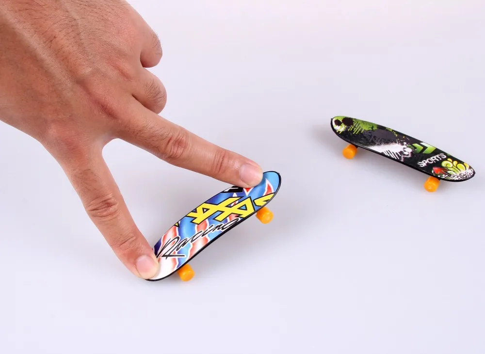10 шт./лот игрушки для детей Новинка Хип-хоп стиль палец скейтборд Классические игрушки для детей пальцем скутер палец доска