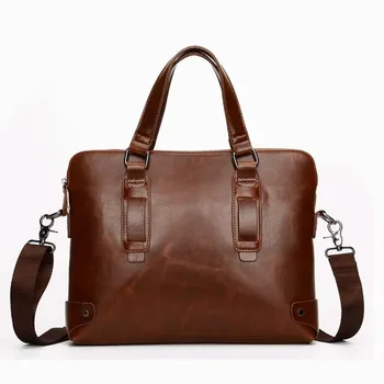 

Luxury Brand Men's Bag Leather Handbags Briefcase Male Messenger Bag Men Leather Classic CrossBody Bag For Men Shoulder Bag