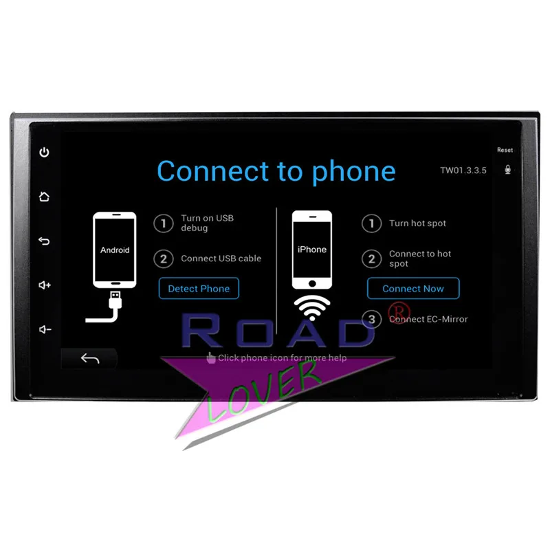 Roadlover Android 7 1 Автомобильный GPS навигатор для KIA Universal K2 K3 K5 Sportage RIO Sorento Borrego Ceed стерео