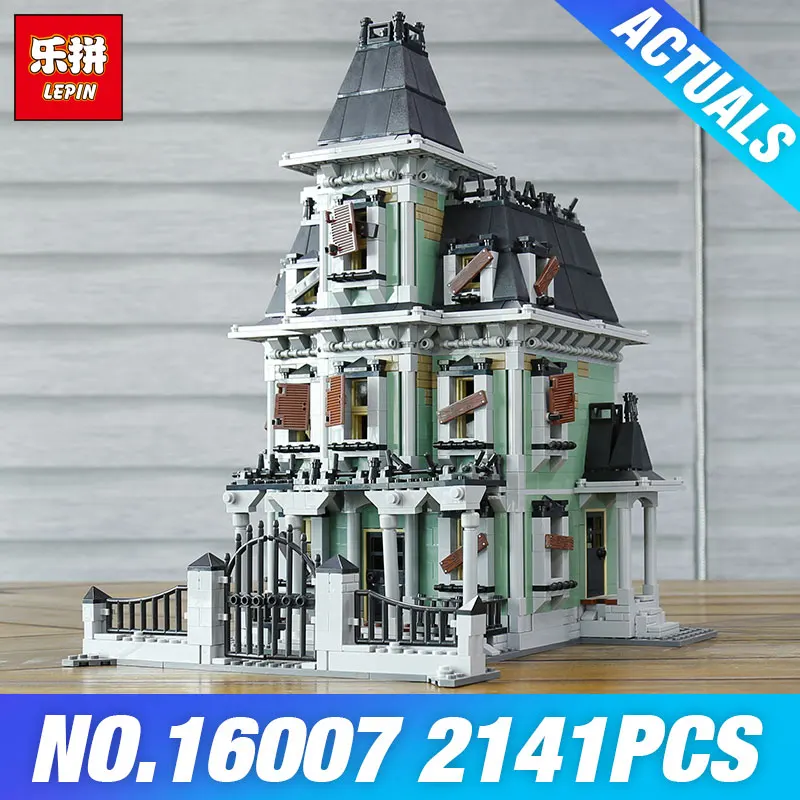 

DHL Lepin 16007 Monster fighter The Legoing 10228 haunted house set Building Bricks Blocks Educational toy Kid Toys