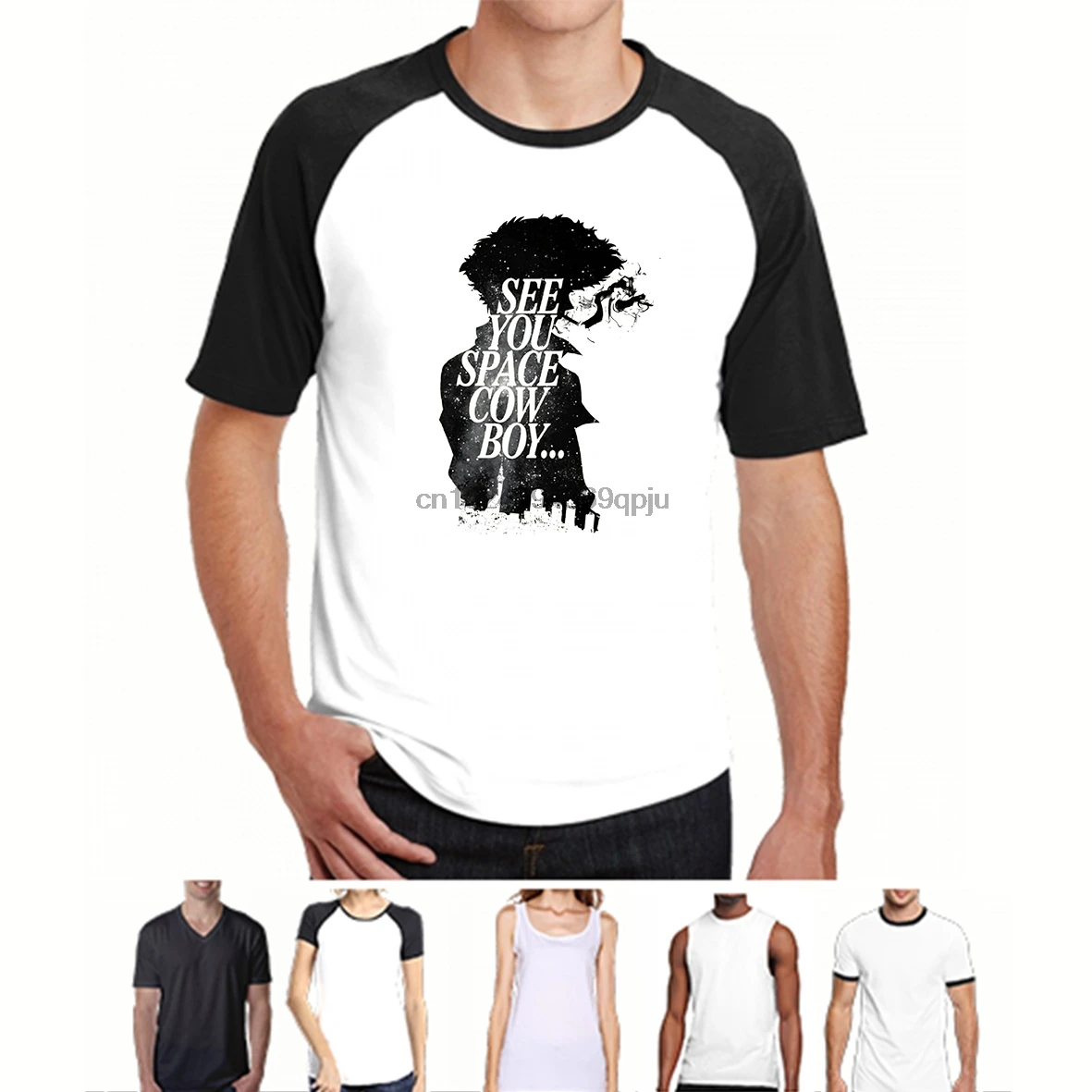 Cowboy Bebop T-shirt Tee Top Anime Manga Cool Bounty Hunter Sizes 5-16yrs S-5XL
