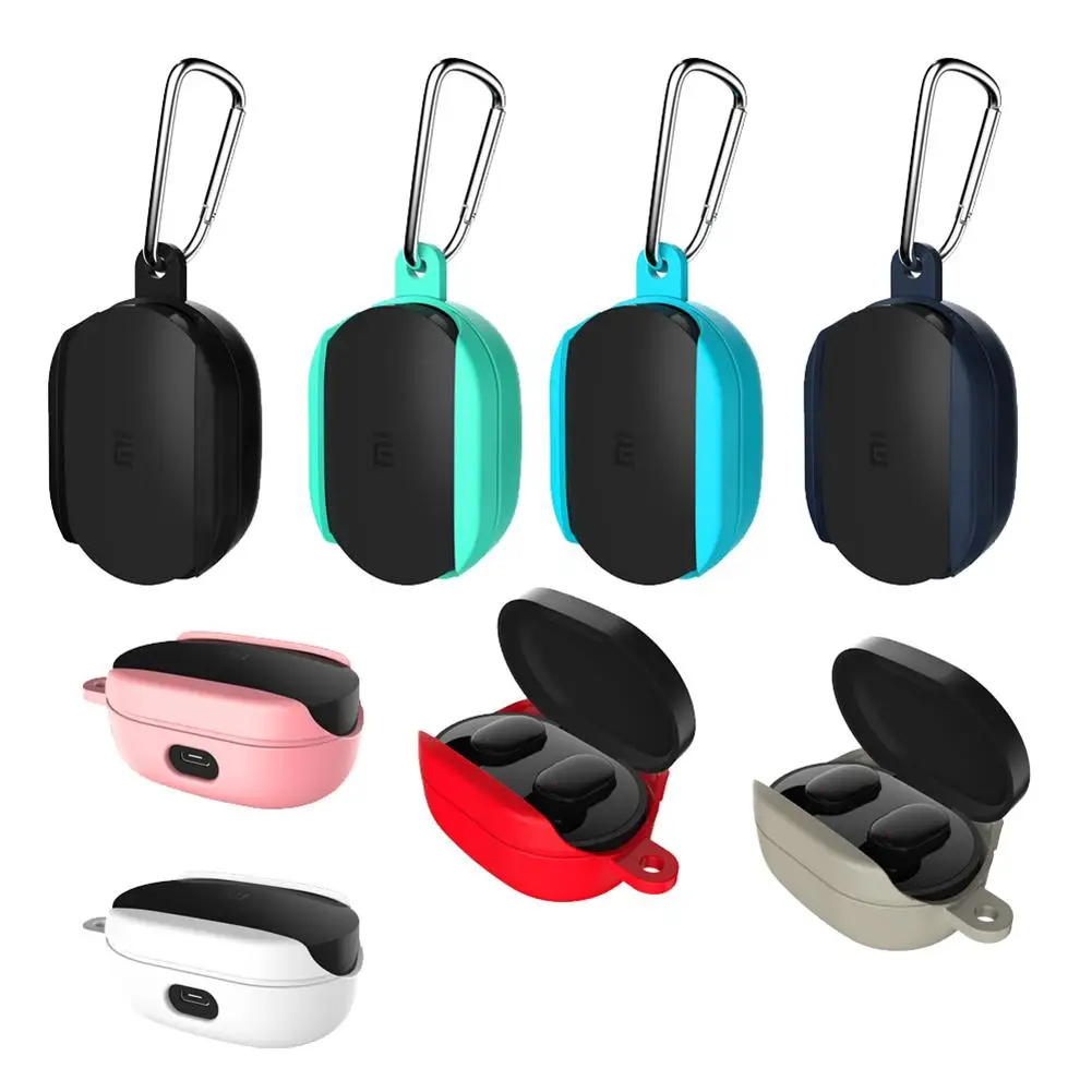 Силиконовый защитный чехол для наушников Xiaomi Redmi Airdots беспроводные наушники с