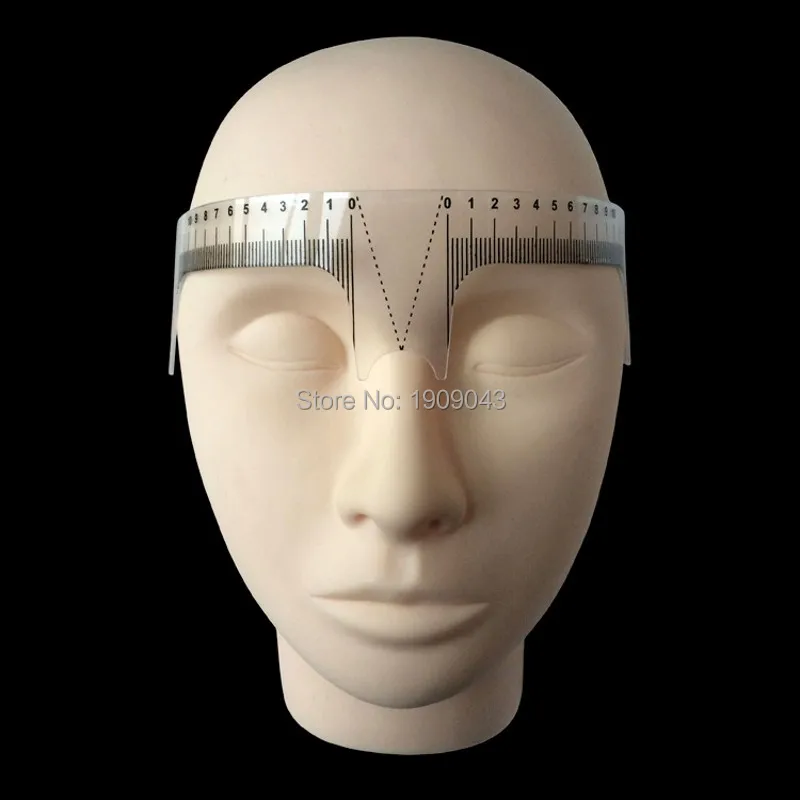 Eyebrow ruler 