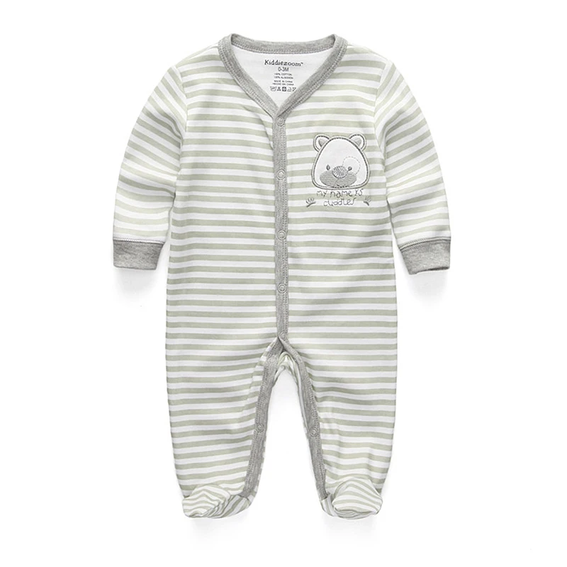 Комбинезоны для маленьких мальчиков; летняя Пижама для новорожденных; одежда из хлопка; одежда с длинными рукавами для детей 3, 6, 9, 12 месяцев; Roupas de bebe; Комбинезоны для младенцев