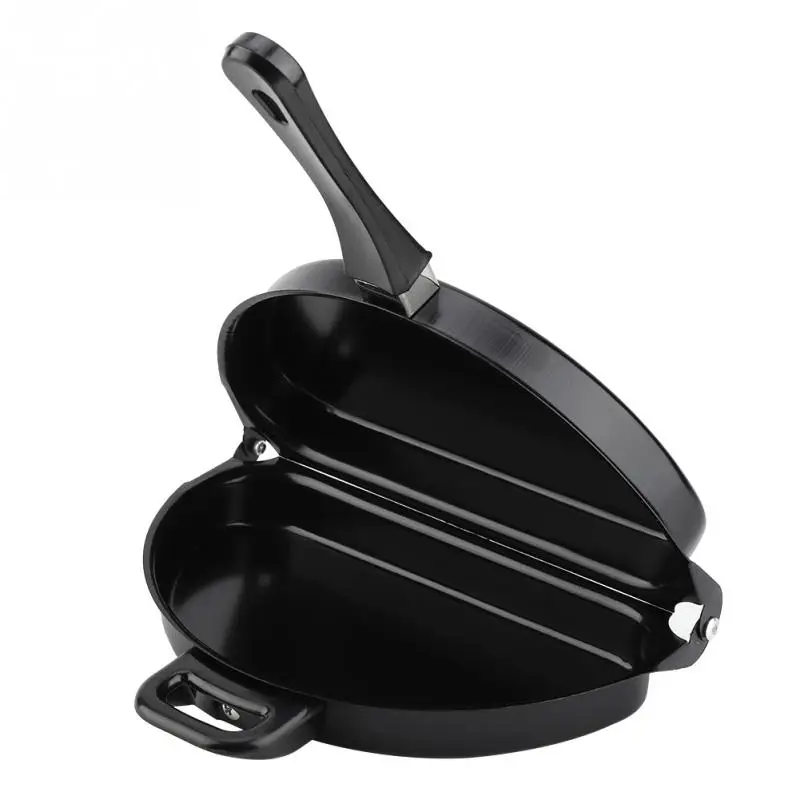 

Portable Double Side Omelette Pot Folding Non-stick Frying Pan Omelette Egg Breakfast Maker Kitchen Cookware