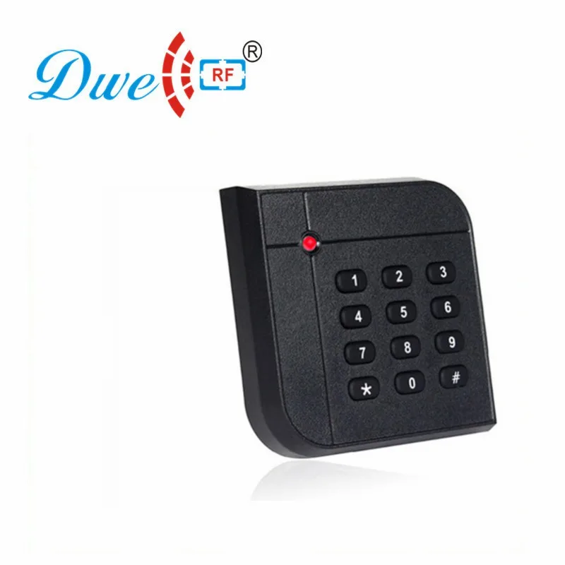 DWE cc РФ 13.56 мГц Wiegand близости rfid-сканер Waterpoof Card Reader для двери Управление доступом d602a-m