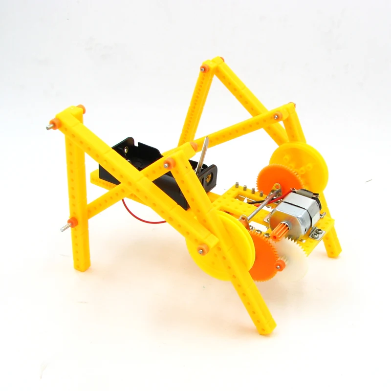 Monday Kids DIY Crawling Robot Dog Assembled Model Technology Science