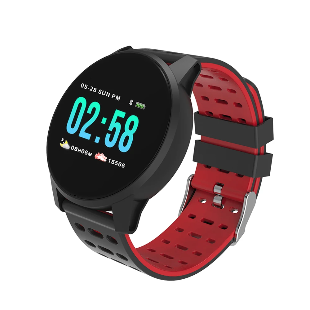 

Fitness Tracker Smart Bracelet Blood Pressure Measurement Watch Heart Rate Monitor Waterproof IP67 Smart Band Watch Women Men