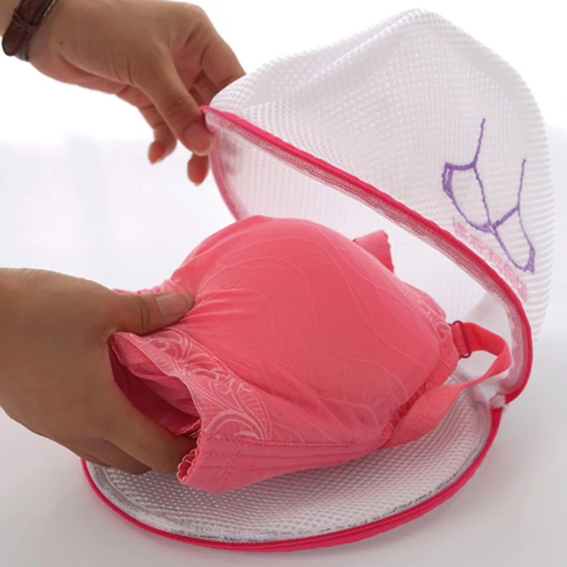 Zippered Mesh Laundry Wash Bags Foldable Delicates Bra Zippered Mesh Laundry Wash Bags Foldable Delicates Bra Socks Underwear Washing Machine Clothes Protection Net In Baskets From Home