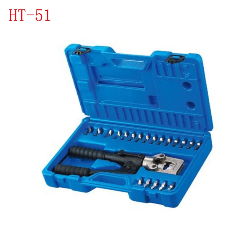 

Hydraulic Crimping Tool HT-51 Crimping Range 10-240 for AL/Cu Conductor With safety valve inside