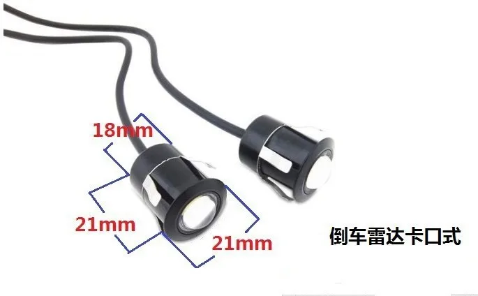 1 шт., реверсивный радар, дизайн, водонепроницаемый, орлиные глаза, светодиодный светильник, шкафчик, Ангел глаз, DRL лампа, автомобильный парковочный светильник, 3 Вт, противотуманный светильник, Автомобильный светодиодный