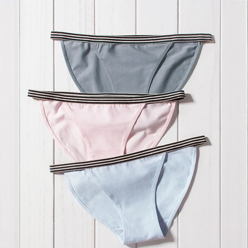 Sexy Panties Cotton Underwear Women Briefs Seamless Brands Bikini Ladies Lingerie Girls 2017 New 3pcs/lot DULASI Hipster