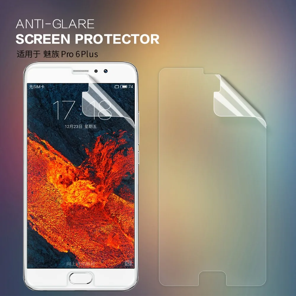 Nillkin для Meizu Pro 6 Plus пленка HD защитная передней панели + камера экрана Прозрачный